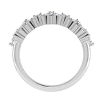 Load image into Gallery viewer, Marquise and Round Diamonds Eternity Ring