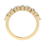 Load image into Gallery viewer, Marquise and Round Diamonds Eternity Ring