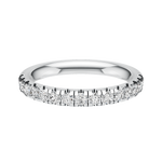 Load image into Gallery viewer, 2.5mm Micro Half Set Diamond Band