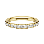 Load image into Gallery viewer, 2.5mm Micro Half Set Diamond Band