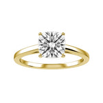 Load image into Gallery viewer, Cushion Lab-grown Diamond Bridal Ring — down