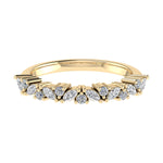 Load image into Gallery viewer, Marquise and Round Diamonds Eternity Ring