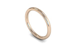 Load image into Gallery viewer, 2mm Slight Court Wedding Band