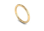 Load image into Gallery viewer, 2mm Slight Court Wedding Band