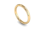 Load image into Gallery viewer, 2.5mm Slight Court Wedding Band