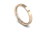 Load image into Gallery viewer, 3mm Flat Court Wedding Band