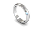 Load image into Gallery viewer, 4mm D Shape Wedding Band