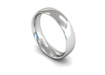 Load image into Gallery viewer, 5mm Traditional Court Wedding Band in platinum and white gold