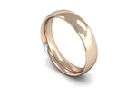 Load image into Gallery viewer, 5mm Traditional Court Wedding Band in 18ct rose gold