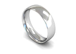 Load image into Gallery viewer, 6mm Traditional Court Wedding Band in platinum and white gold