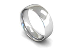 Load image into Gallery viewer, 7mm Traditional Court Wedding Band in platinum and white gold