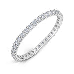 Load image into Gallery viewer, 1.5mm Scallop Full Set Diamond Band