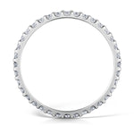 Load image into Gallery viewer, 1.5mm Scallop Full Set Diamond Band