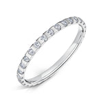Load image into Gallery viewer, 1.5mm Bar Set Diamond Band Full set