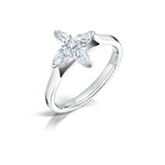 Load image into Gallery viewer, Four Stone Marquise Cut Diamond Ring 0.70TCW