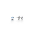 Load image into Gallery viewer, 4 Claw Round Brilliant Classic Diamond Stud Earrings
