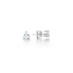 Load image into Gallery viewer, Heart Shaped Diamond Stud Earrings