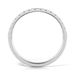 Load image into Gallery viewer, 1.5mm Micro Half Set Diamond Band