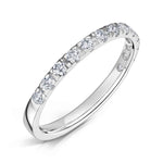 Load image into Gallery viewer, 2.0mm Micro Half Set Diamond Band