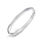 Load image into Gallery viewer, 1.5mm Channel Half Set Diamond Band