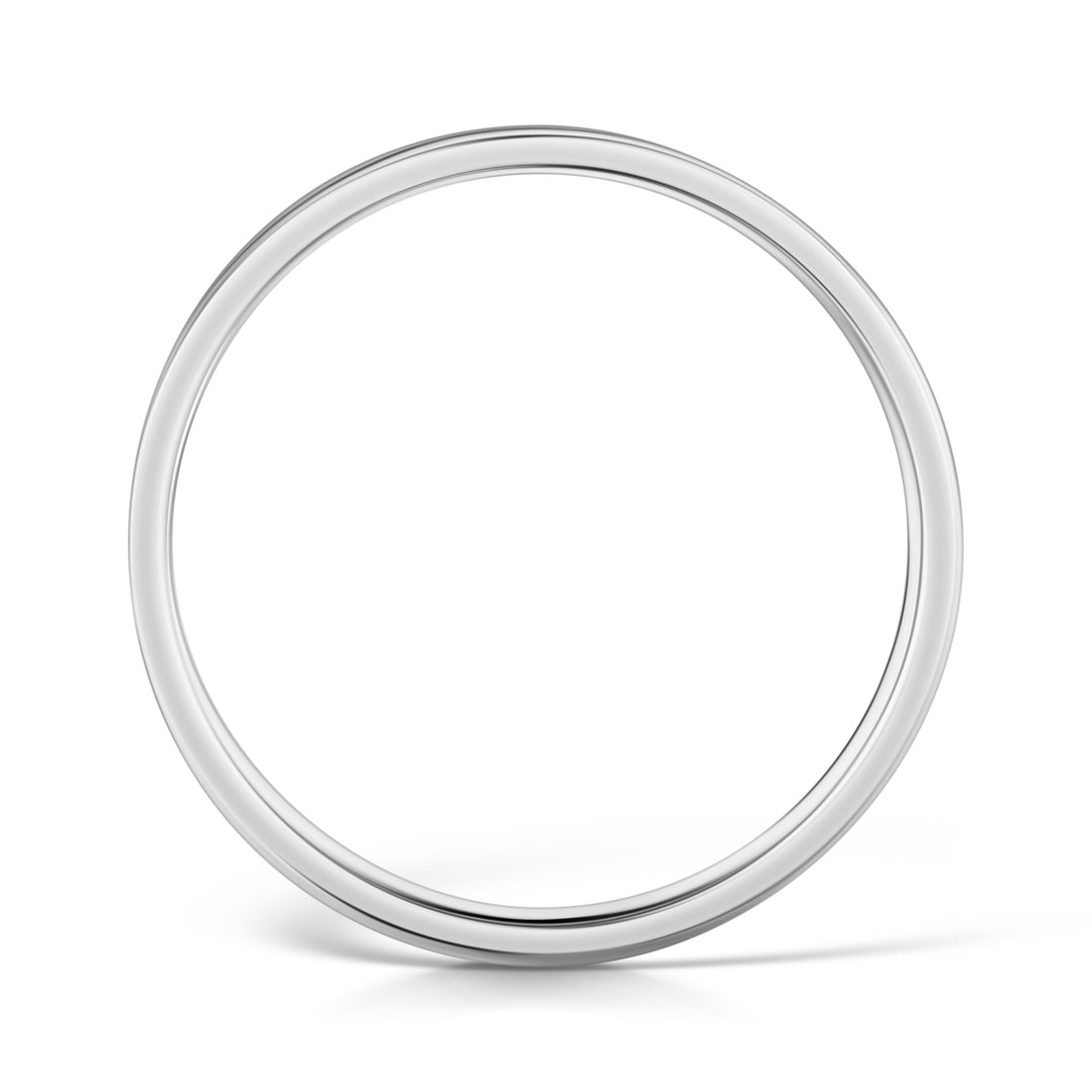 2.0mm Channel Half Set Diamond Band