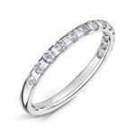 Load image into Gallery viewer, 2.0mm Bar Half Set Diamond Band