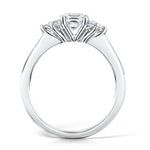 Load image into Gallery viewer, Seven Stone Princess And Round Brilliant Cut Diamond Ring