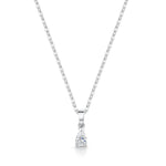 Load image into Gallery viewer, Pear Shaped Diamond Pendant