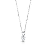 Load image into Gallery viewer, Heart Shaped Diamond Pendant