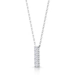 Load image into Gallery viewer, Round Five Stone Diamond Drop Pendant