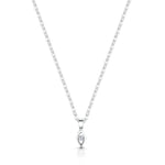 Load image into Gallery viewer, Marquise Style With Round Diamond Pendant