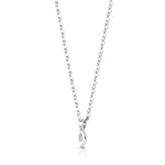 Load image into Gallery viewer, Marquise Style With Round Diamond Pendant