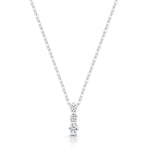 Load image into Gallery viewer, Three Stone Diamond Pendant