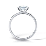 Load image into Gallery viewer, Oval Cut Semi Rubover Diamond Ring