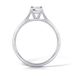 Load image into Gallery viewer, Round Brilliant Cut 4 Claw Solitaire Diamond Ring