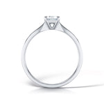 Load image into Gallery viewer, Round Brilliant Cut 4 Claw Solitaire Diamond Ring