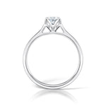 Load image into Gallery viewer, Round Brilliant 4 Claw Solitaire Diamond Ring