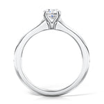 Load image into Gallery viewer, Round Brilliant 4 Claw Solitaire Diamond Ring