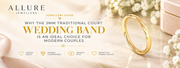 3MM Traditional Court Wedding Band-Allure Jewellers