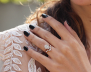 How to Choose the Perfect Wedding Band for Your Halo Engagement Ring - Allure Jewellers