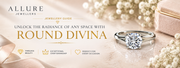 Round Divina Solitaire Diamond Ring - Allure Jewellers