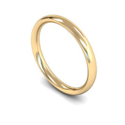 2.5mm Traditional Court Wedding Band