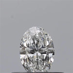 0.23ct Oval Natural Diamond (Colour E, Clarity VVS2, GIA Certified)
