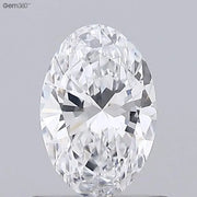 0.52ct Oval Lab Grown Diamond (Colour D, Clarity VVS1, IGI Certified)
