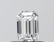 0.53ct Emerald Lab Grown Diamond (Colour D, Clarity VS1, IGI Certified)