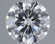 0.57ct Round Lab Grown Diamond (Colour D, Clarity VS2, Cut VG, IGI Certified)