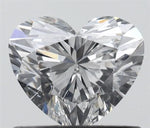 0.61ct Heart Natural Diamond (Colour G, Clarity SI1, GIA Certified)
