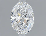 0.70ct Oval Natural Diamond (Colour D, Clarity IF, GIA Certified)