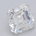 0.71ct Asscher Lab Grown Diamond (Colour D, Clarity VVS2, Cut VG, IGI Certified)