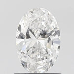 0.75ct Oval Lab Grown Diamond (Colour E, Clarity VVS2, IGI Certified)